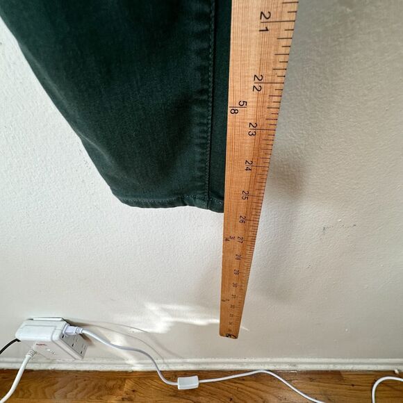 Paige Green Petite Verdugo Ankle Faded Little Pine Skinny Mid Rise Jean 26P - Picture 13 of 15